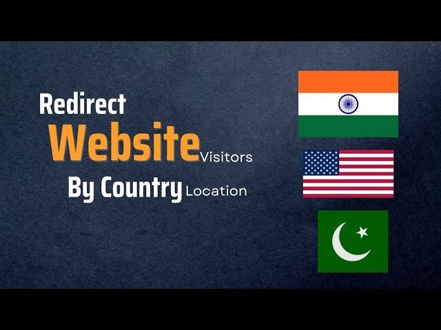 How to redirect website visitors by country IP address in PHP